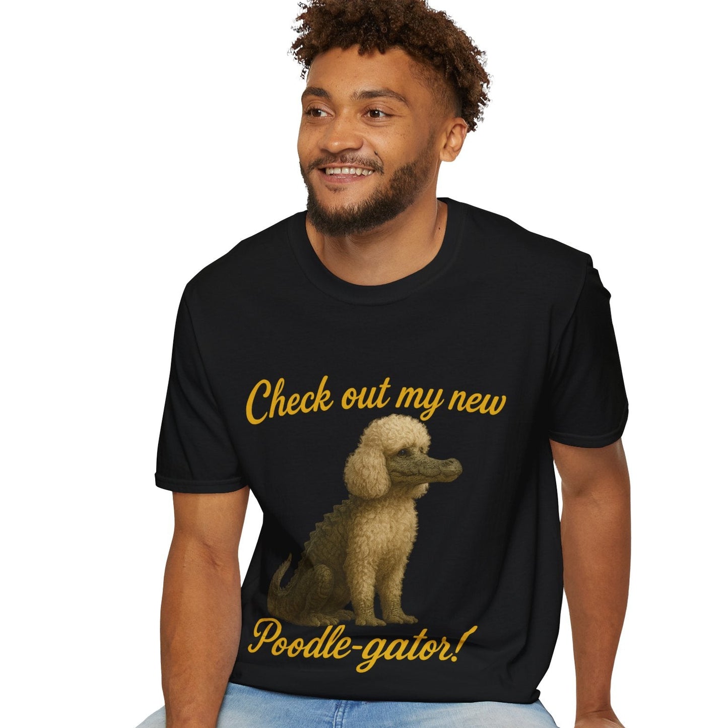 "Poodle-Gator" Funny Pet T-Shirt