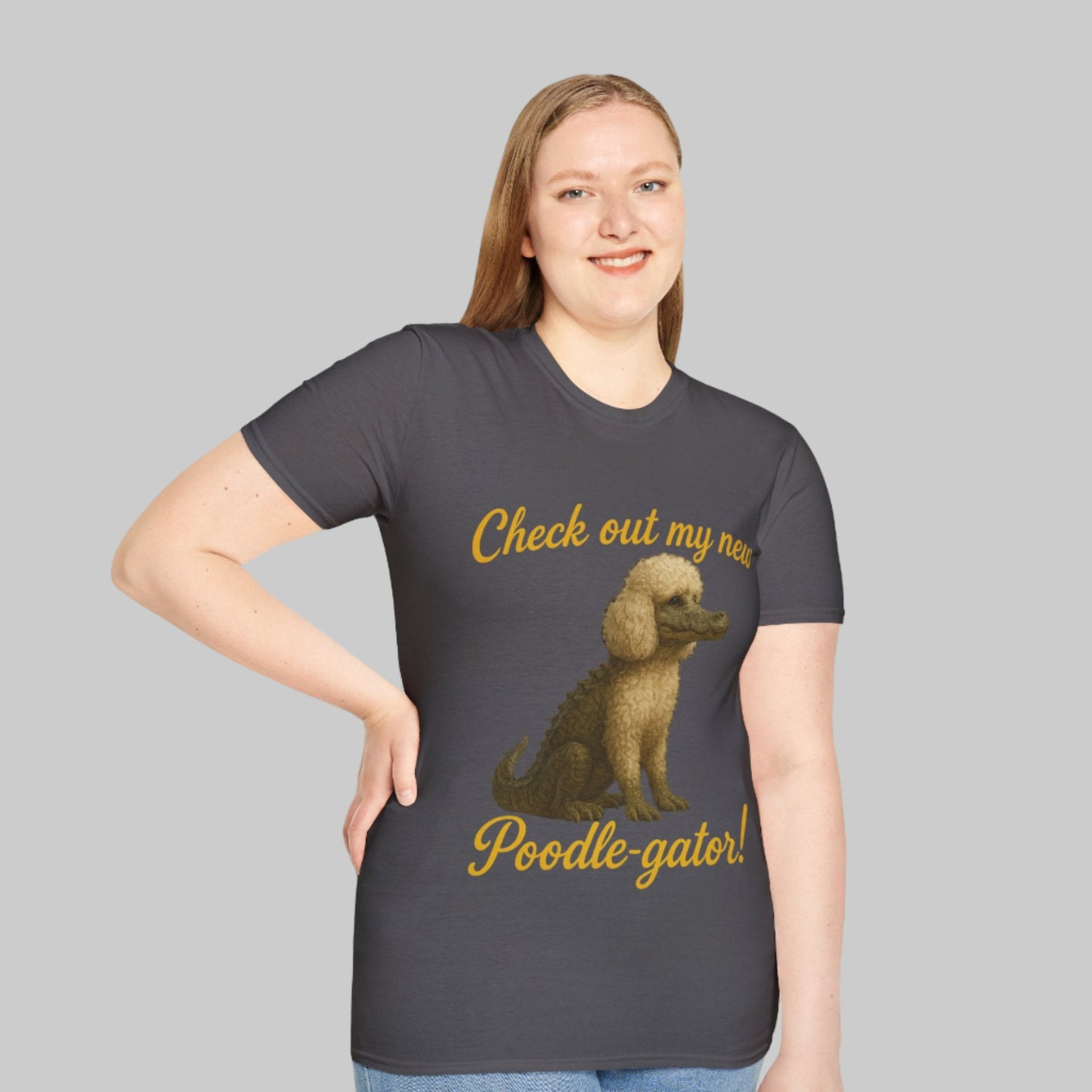 "Poodle-Gator" Funny Pet T-Shirt