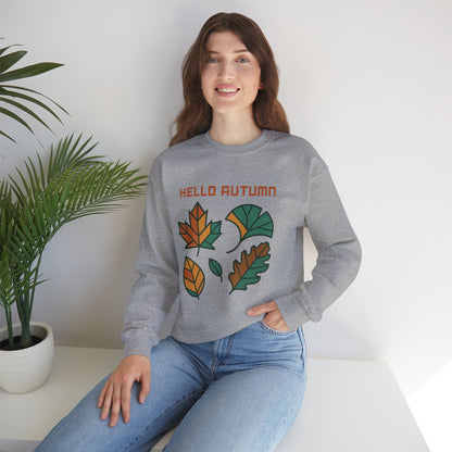 "Hello Autumn" Gildan Unisex Sweatshirt