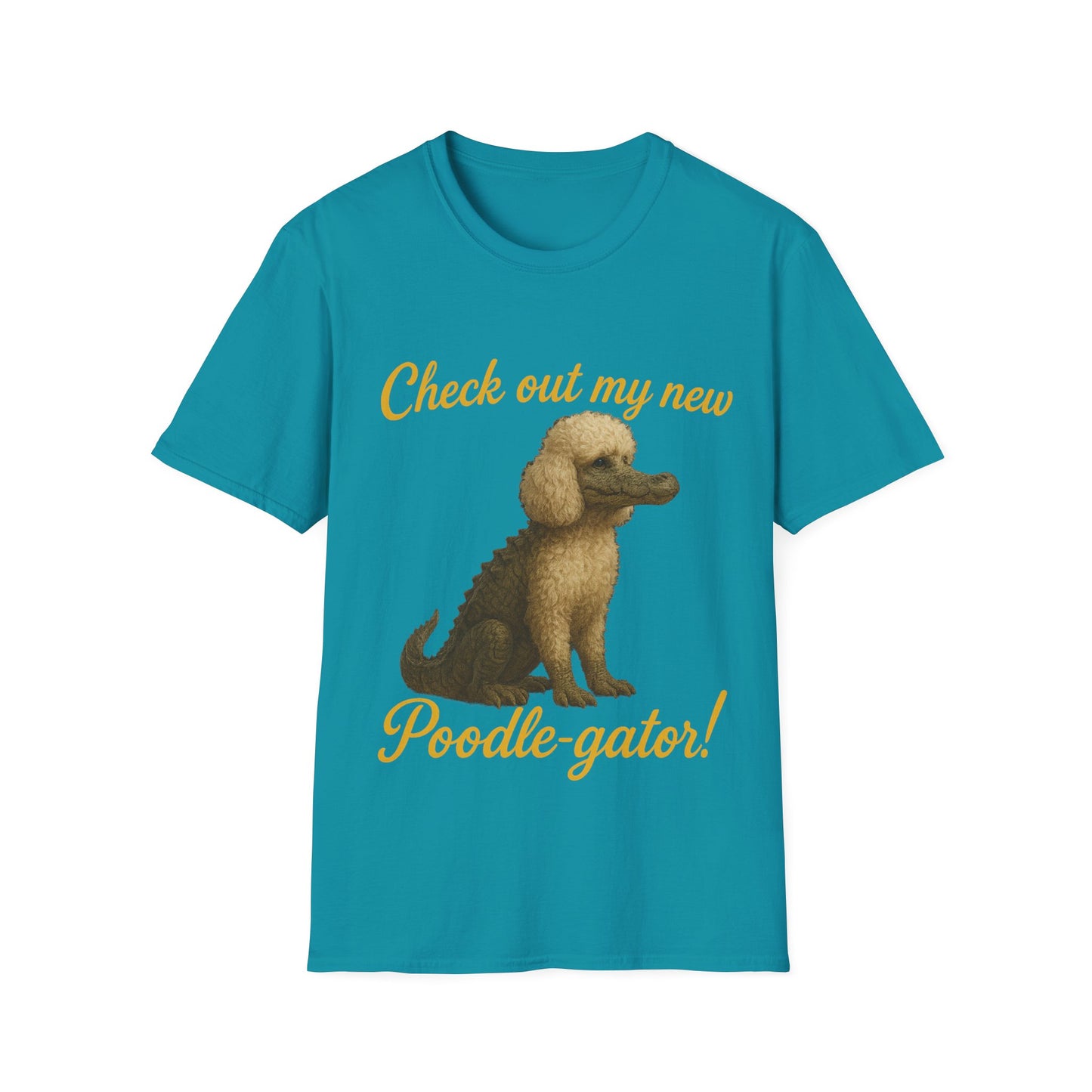 "Poodle-Gator" Funny Pet T-Shirt