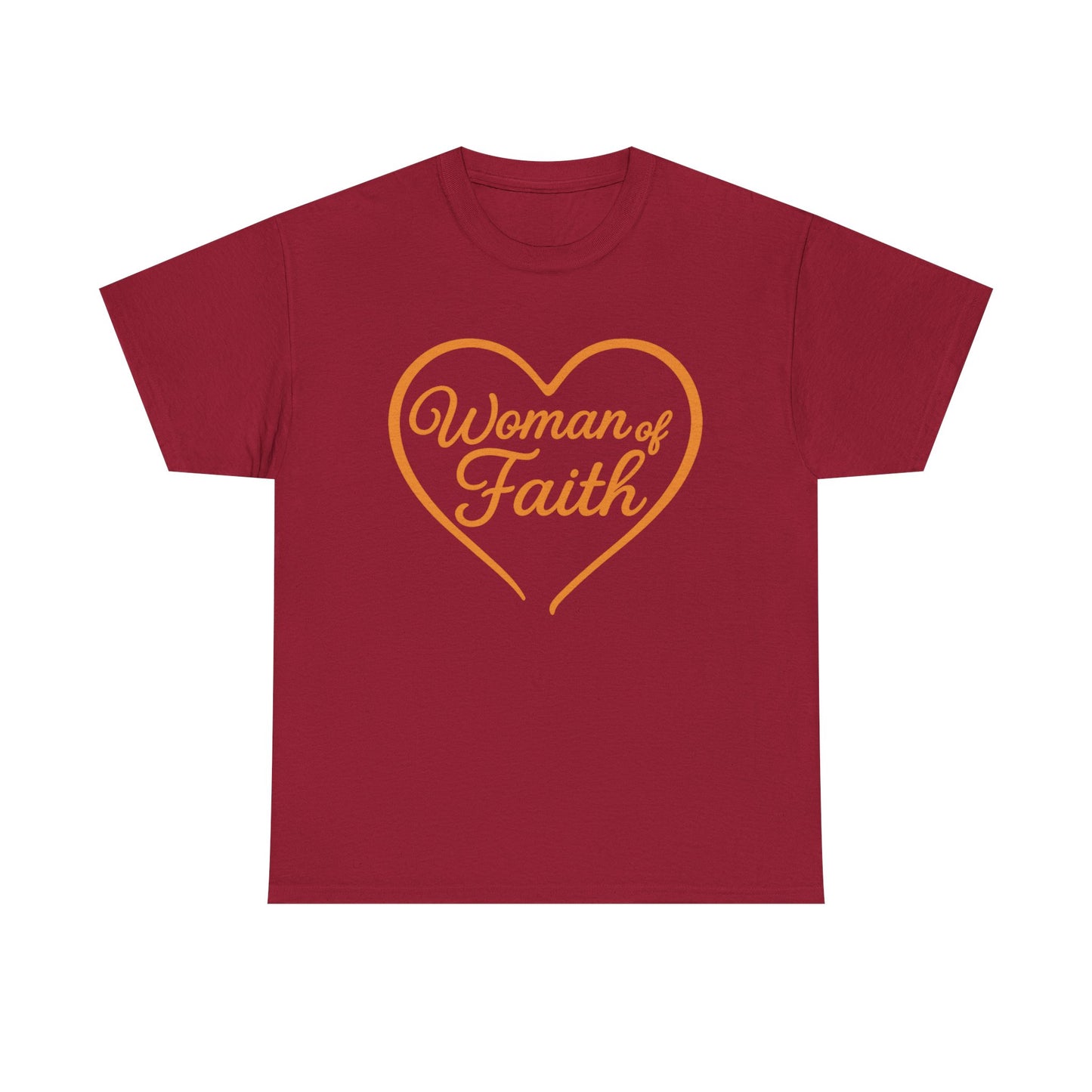 "Woman of Faith" Cotton T-shirt