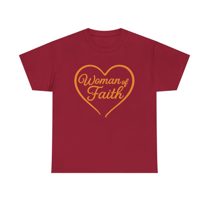 "Woman of Faith" Cotton T-shirt