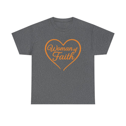"Woman of Faith" Cotton T-shirt