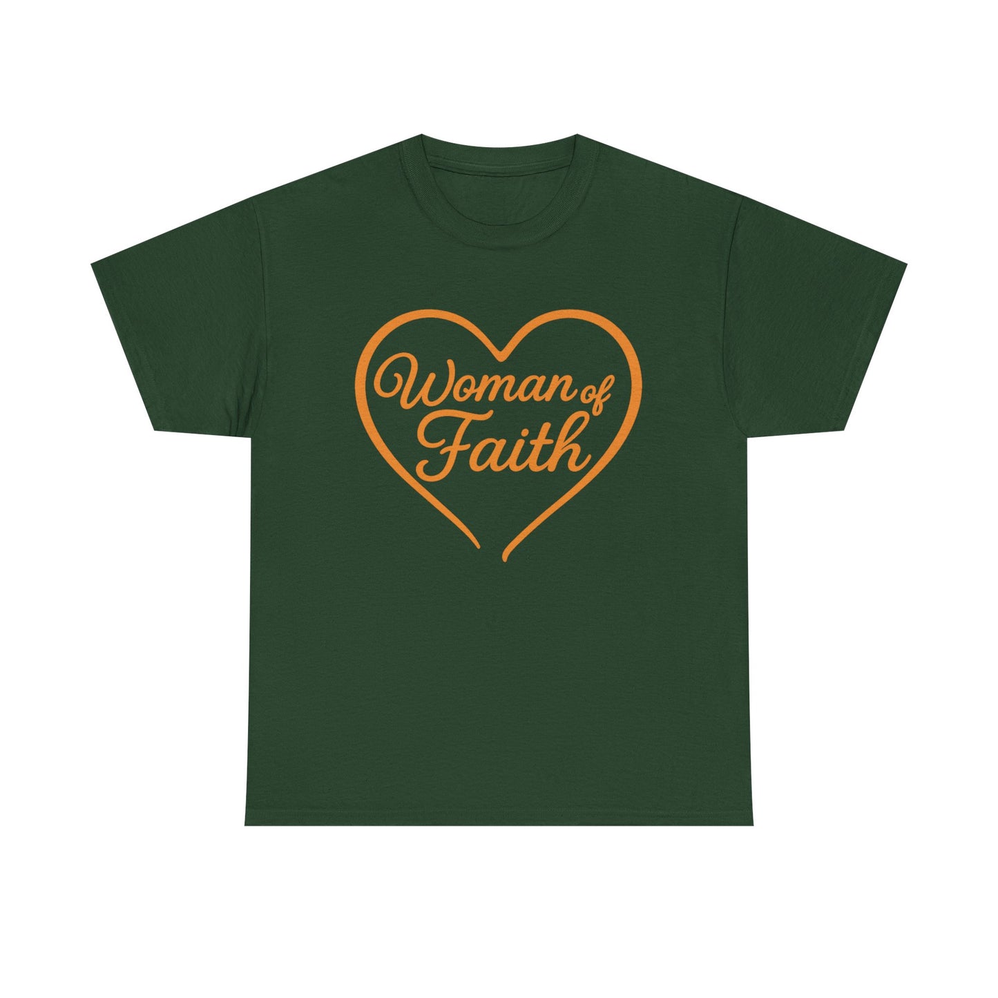 "Woman of Faith" Cotton T-shirt
