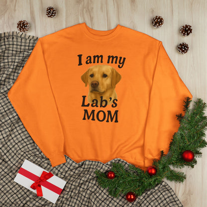 "I Am My Lab's Mom" Sweatshirt