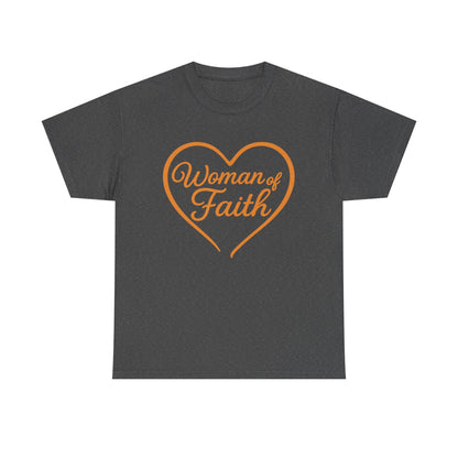 "Woman of Faith" Cotton T-shirt