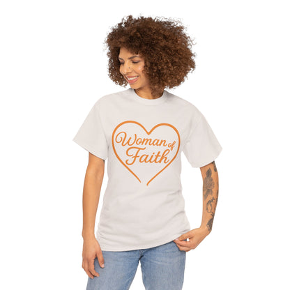 "Woman of Faith" Cotton T-shirt